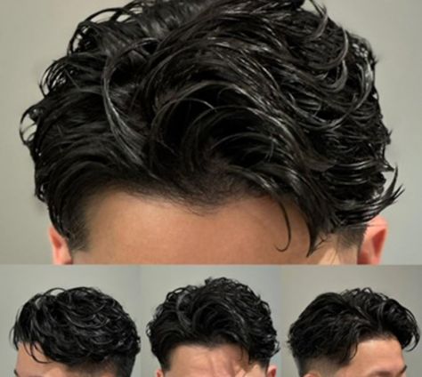 Mens Haircuts Thick Hair, Hair Types Men, Taper Fade Short Hair, Mens Haircuts Straight Hair, Mens Haircuts Short Hair, Gents Hair Style, Men Haircut Curly Hair, Mens Hairstyles Thick Hair, Wavy Hair Men