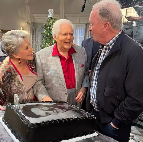 'Days of Our Lives' Star Bill Hayes Dead at 98 Happy Birthday Bill, Bill Hayes, Mary Beth Evans, Doug Williams, 98th Birthday, Alison Sweeney, Photo Bank, Elder Statesman, Lifetime Achievement Award