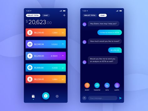 Crypto Wallet App by Dmitri Litvinov Coin App, Android App Design, Crypto Wallet, App Interface Design, Banking App, Mobile Ui Design, App Layout, App Design Inspiration, App Interface