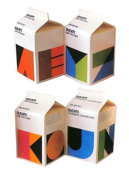 ducats-milk-packaging Mises En Page Design Graphique, Visuell Identitet, Carton Design, Milk Packaging, Graphisches Design, Cool Packaging, Vintage Packaging, Graphic Design Packaging, Wine Packaging