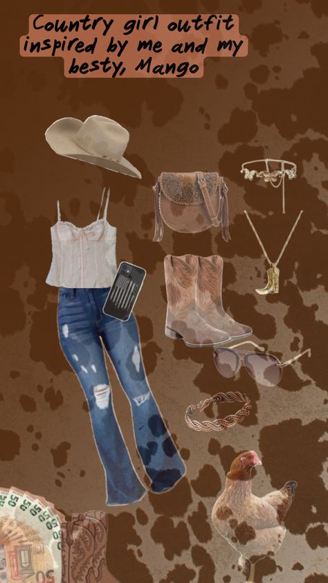 #Country #Yeeeehawwww Country Things, Country Stuff, Country Girls Outfits, Country Outfits, Country Girls, Nashville, Outfit Of The Day, Girl Outfits, Outfit Accessories