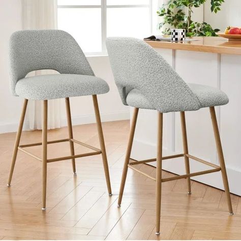 [BIG SALE] Bar Stools From $50 You’ll Love In 2024 | Wayfair Coastal Counter Stools Target, Coastal Modern Kitchen Table & Bar Stools, Gray Fabric Bar Stools, Coastal Kitchen Table & Bar Stools, Coastal Counter Stools Bed Bath & Beyond, Rattan Counter Stools, Modern Counter Stools, Stool Height, Counter Height Bar