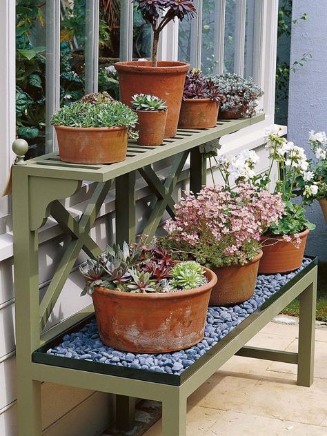 Stuck with a tiny yard? Transform your small outdoor space into a beautiful and functional escape with these totally doable design ideas. Deck Gardening, Small Yard Design, Colored Rocks, Playground Activities, Farmhouse Patio, Outdoor Space Design, Garden Shelves, Deco Nature, Garden Containers