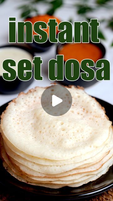 Rava Dosa Recipe Video, Sponge Dosa Recipe, Instant Rava Dosa Recipe, Suji Dosa Recipe, Set Dosa Recipe, Sponge Dosa, Rava Dosa Recipe, Instant Dosa Recipe, Curd Recipes