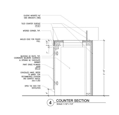 Gallery of Compartes Melrose / AAmp Studio - 25 Presentation Furniture Design, Furniture Details Drawing, Millwork Details, Reception Desk Design, Joinery Details, Product Presentation, Built In Furniture, Construction Drawings, Detailed Drawings