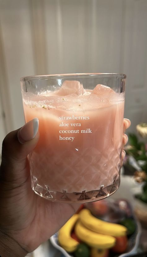 Best Healthy Drinks, Healthy Drinks To Drink Everyday, Homemade Yogurt Drink, Wellness Drinks Health, At Home Drink Recipes, Healthy Foods When Sick, Barista Drink Ideas, Get Thick Smoothie, Drink Recipes Nonalcoholic Parties