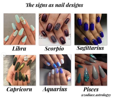 The Signs as Nail Designs Virgo Nail Art, Birthday Nails Gold, Birthday Nails Virgo, Virgo Birthday Nails, Nails Virgo, Virgo Moon Sign, Capricorn Rising, Fun Nail Colors, Gotham Girls