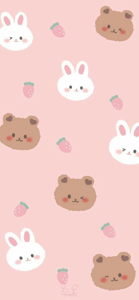 I Phone 7 Wallpaper, Cute Lockscreens, Desain Quilling, Cocoppa Wallpaper, Iphone Wallpaper Kawaii, Bunny Wallpaper, Wallpaper Doodle, Cute Pastel Wallpaper, Soft Wallpaper