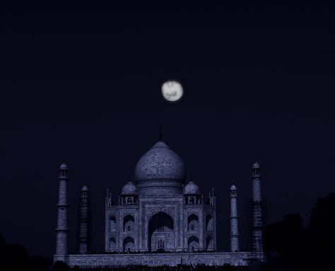 night view of Taj mahal(seven wonder),photoshopped Taj Mahal At Night, Shiva Wallpaper, Seven Wonders, Night View, Stippling, Nature Pictures, Feng Shui, Taj Mahal, Google Images