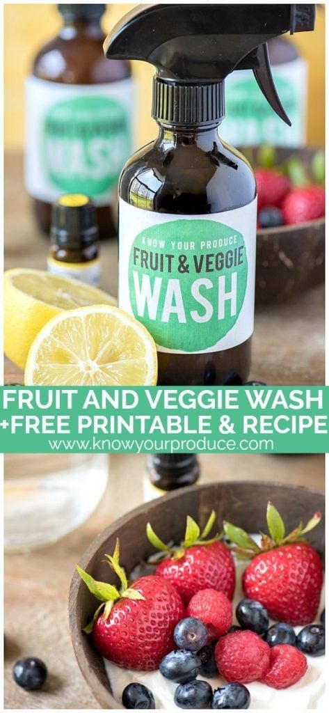 Fruit And Veggie Wash, Fruit Veggie Wash, Fruit Wash, Veggie Wash, Vegetable Wash, Fruit And Vegetable Wash, Natural Cleansing, Fruit And Veggie, Doterra Essential Oils Recipes