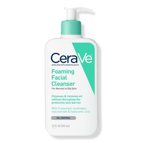 Discover great products at the best prices at Dealmoon. CeraVe Foaming Face Wash for Normal To Oily Skin - CeraVe | Ulta Beauty. Price:$17.99 at ULTA Beauty Cerave Cleanser, Best Facial Cleanser, Foaming Facial Cleanser, Foaming Face Wash, Skin Care Cleanser, Facial Cleansers, Skin Cleanse, Beauty Logo, Moisturizing Lotions