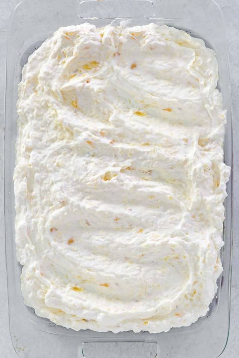 Pineapple Mandarin Orange Cake Cool Whip, Mandarin Orange Cake With Pineapple, Cake With Mandarin Oranges And Pineapple, Mandarin Orange Pineapple Cake, Mandrian Orange Cake Recipe, Orange Cake Mix Recipes, Orange Pineapple Cake Recipe, Orange Pineapple Cake, Pudding And Cool Whip