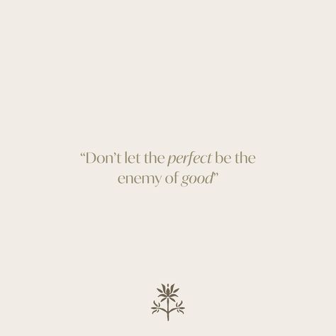 Sunday soother..... Really a note to myself as a reminder, but someone else might find it relatable. ⁠ ⁠ One of my favourite aphorisms is: ⁠ ⁠ “Don’t let the perfect be the enemy of good”⁠ ⁠ Who said it first?⁠ ⁠ Don't know, but similar phrases have been attributed to several sages and philosophers throughout history:⁠ ⁠ * Voltaire: "The best is the enemy of the good."⁠ * Confucius: "Better a diamond with a flaw than a pebble without."⁠ * Shakespeare: "Striving to better, oft we mar what's we... Don't Let Perfect Be The Enemy Of Good, Perfect Is The Enemy Of Good, Note To Myself, Brand Colours, Make Things Happen, Colour Inspiration, Philosophers, Who Said, Someone Elses