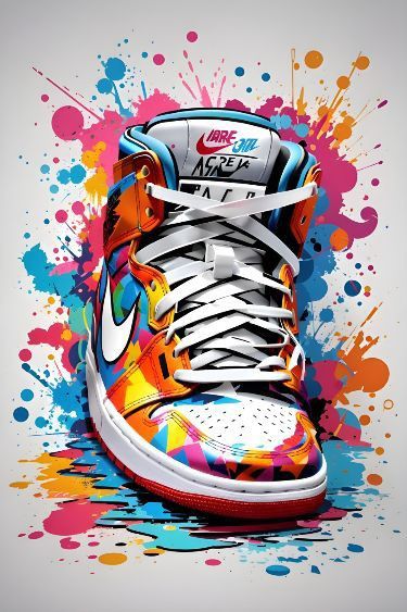 Nike Art, Shoes Wallpaper, Medical Videos, Colorful Graffiti, Graffiti Illustration, Mickey Mouse Art, Trendy Shirt Designs, Music Stickers, Hip Hop Art