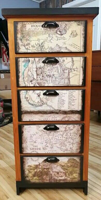 5 Drawer Dresser, Tall Dresser, The Rings, Lord Of The Rings, Classroom Decor, Wine Rack, Favorite Things, Dresser, Harry Potter