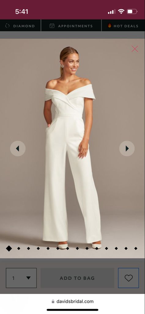 White Pantsuit Wedding, Wedding Pantsuit The Bride, Reception Jumpsuit, Summer Cute Outfits, Graduation Outfits For Women, Bridal Pantsuit, White Jumpsuit Wedding, White Jumpsuits, Wedding Dress Jumpsuit