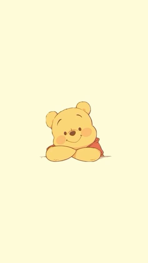 Cute Wallpapers Aesthetic Winnie The Pooh, Cute Wallpapers Winnie The Pooh Piglet, Soft Disney Aesthetic, Winnie The Pooh Cute Wallpaper, Yellow Winnie The Pooh Wallpaper, Apple Watch Wallpaper Winnie The Pooh, Winnie Pooh Background, Cute Wallpapers Winnie The Pooh, Winnie The Pooh Quotes Wallpaper