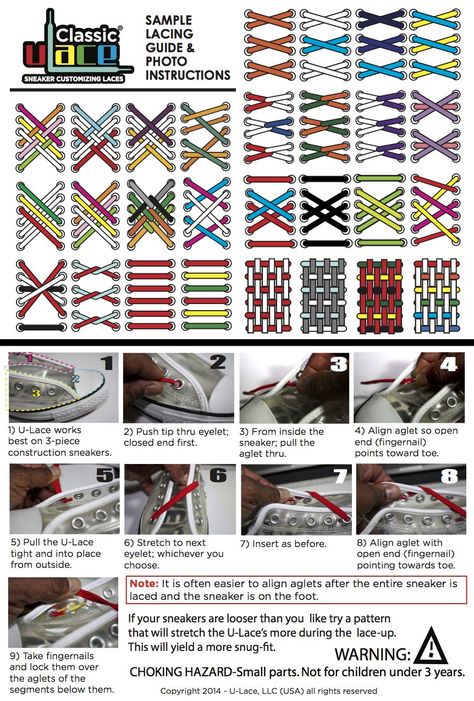 Learn how to create incredible designs with U-Lace no-tie laces. They’re exactly like standard shoelaces, only better; and with nothing to tie or to come untied. Convert your sneakers into easy-on/easy-off slip-ons. Ways To Tie Converse, How To Tie Converse, Lacing Tutorial, Lace Your Shoes, How To Tie Laces, Ways To Tie Shoelaces, Shoe Lacing, Shoe Lacing Techniques, Ways To Lace Shoes