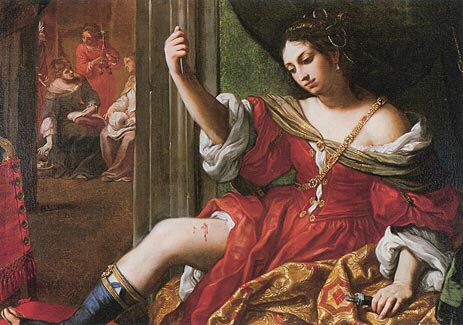 "Portia Wounding Her Thigh" 1664 - Elisabetta #Sirani #Women #painters Elisabetta Sirani, Artemisia Gentileschi, Female Painters, Baroque Painting, Baroque Art, Three Graces, Caravaggio, Classical Art, Ancient Rome