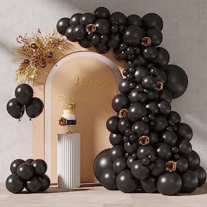 Prom Backdrops, Holiday Balloons, Halloween Party Balloons, 30 Birthday, Balloon Kit, Garland Arch, Black Balloons, White Balloons, Wedding Balloons