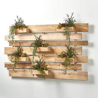 Succulents Wall, Wall Slats, Wall Planters Outdoor, Pallet Planters, Wood Succulent Planter, Planters Indoor, Wall Planters Indoor, Planters Outdoor, Succulent Planter Diy