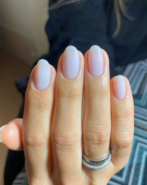 Simple Summer Nails 2024, Nail 2023, Milky Nails, Subtle Nails, Minimal Nails, Round Nails, Oval Nails, Neutral Nails, Design Nail