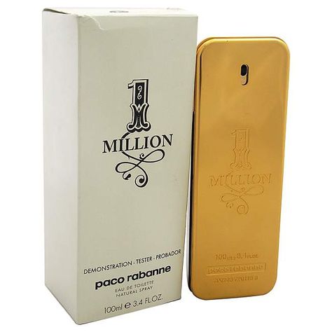 1 Million - http://www.perfumes.com/1-million-paco-rabanne-men-3-4-oz/ - Introduced in the year 2008, this spicy, and woodsy scent, has sensual and masculine notes. Paco Rabanne Men, Spicy Fragrance, Metal Fashion, Scrub Sets, One Million, Paco Rabanne, Floral Fragrance, Mens Fragrance, Design House