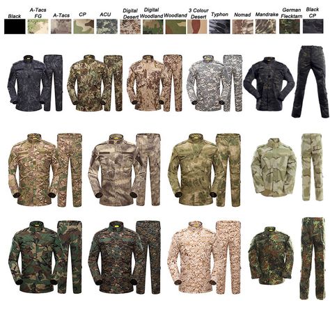 Gear Reference, Army Clothing, Combat Clothing, Camouflage Clothing, Tactical Uniforms, Prepper Gear, Combat Clothes, Hunting Clothing, Army Clothes