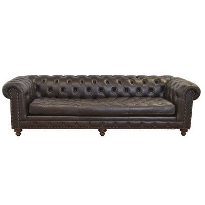 Brown Chesterfield Sofa, Nailhead Trim Sofa, Vintage Leather Sofa, Leather Chesterfield Sofa, Leather Chesterfield, Tufted Leather, Rolled Arm Sofa, Grey Upholstery, Tufted Sofa