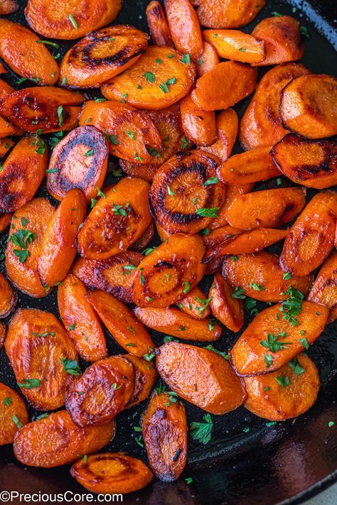 Fried Carrots Fried Carrots, Lamb Chops Pan Seared, Bake Turkey Wings Recipe, Carrot Dishes, Carrots Healthy, Boil Carrots, Baked Turkey Wings, Carrots Side Dish, Carrot Benefits