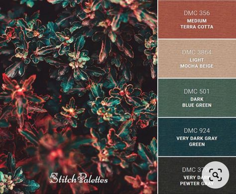 Bush Embroidery, Berry Bushes, Color Schemes Colour Palettes, Color Palette Design, Thread Colors, Colour Board, Color Inspo, Color Pallets, Color Swatches