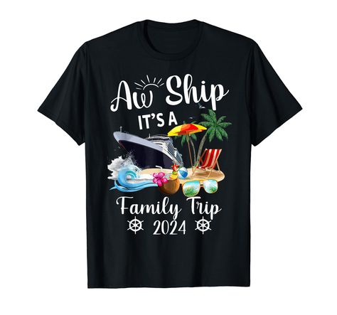 PRICES MAY VARY. Great to wear Aw Ship It's A Family Trip 2024. Summer vacation will great when wearing this with your family cousins and friends while having a relaxing cruise. Family Cruise 2024 Cruise Squad Sharing Moments Together. Aw Ship It's A Family Trip 2024 Family Trip Ship.Cousins Cruising Together Vacation cruising best friends summer vacation family matching cruiser beach cruise lovers go a love cruising travel traveling trip boat funny captain vacations ocean hobby. Lightweight, Cl Beach Cruise, Beach Cruiser, Family Cruise, Matching Family Outfits, Matching Outfits, Branded T Shirts, Family Vacation, Family Travel, Top Styles