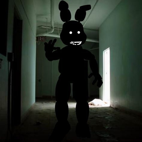 #fnaf2 #shadowbonnie Shadow Bonnie Pfp, Creepy Animatronics, Creepy Fnaf, Shadow Freddy, Shadow Bonnie, Fnaf Song, Good Horror Games, Fnaf 2, Toy Bonnie