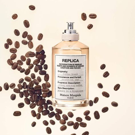 'REPLICA' Coffee Break Eau de Toilette - Maison Margiela | Sephora Coffee Break Maison Margiela, Replica Perfume Coffee Break, Replica Perfume Bubble Bath, Replica Bubble Bath Perfume Aesthetic, Replica Coffee Break, Milk Mousse, Replica Bubble Bath, Curls With Straightener, Hot Rollers Hair