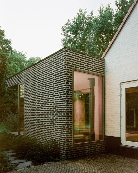 All Posts • Instagram Brick Extension, Architecture Space, Dutch Home, Recycled Brick, Terrazzo Floors, Brick Garden, Glazed Walls, Garden Pavilion, Cottage Renovation