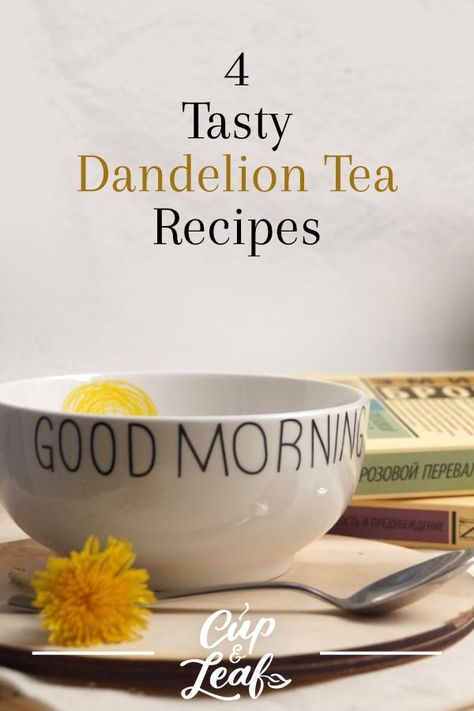 Dandelion Tea Recipe, Flavored Tea Recipes, Roasted Dandelion Root Tea, Dandelion Coffee, Roasted Dandelion Root, Dandelion Plant, Dandelion Root Tea, Dandelion Tea, The Dandelion