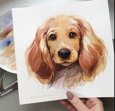 Dog Watercolor Painting, Dog Watercolor, Posca Art, Watercolor Pet Portraits, Watercolor Art Lessons, Watercolor Dog, Wow Art, Mountain Dog, Bernese Mountain