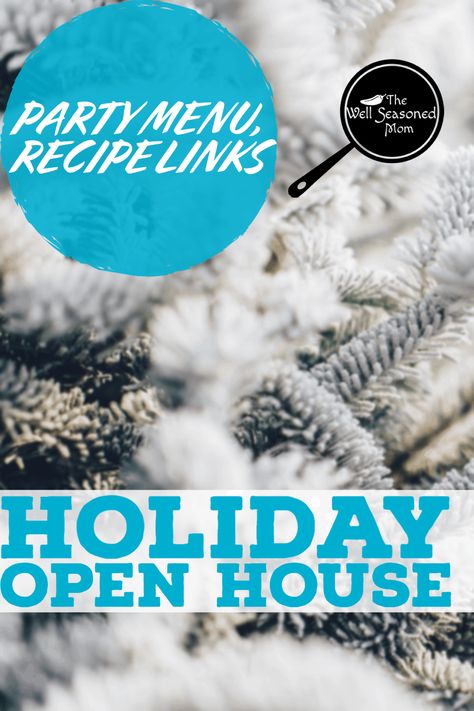 Plan a Holiday Open House for friends and family that everyone will love! Menu, strategy, food recipes and links for the best Christmas Party ever! #Christmas #party #recipes #ideas Christmas Open House Menu, Christmas Dinner Themes, Cranberry Vodka Punch, Holiday Open House, Cranberry Vodka, Christmas Open House, Wedding Soup, Christmas Entertaining, Dinner Themes