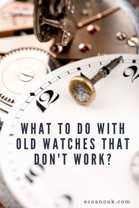 What to Do with Old Watches that Don't Work? Old Watch Jewelry Ideas, Recycle Vintage Jewelry, Upcycle Old Watches, Repurposed Watches Ideas, Recycled Watches Ideas, Repurpose Old Watches, Repurpose Costume Jewelry, What To Do With Old Jewelry Crafts, Ideas For Old Watches