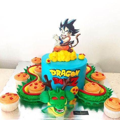 Dragon Ball Z Cake Birthdays Goku, Dragonball Cupcakes, Dragon Ball Z Birthday Cake, Dragon Ball Z Cake Goku, Dragon Ball Cupcakes, Dragon Ball Z Cake Birthdays, Goku Cake Dragonball Z, Dragon Ball Z Cupcakes, Goku Birthday Cake