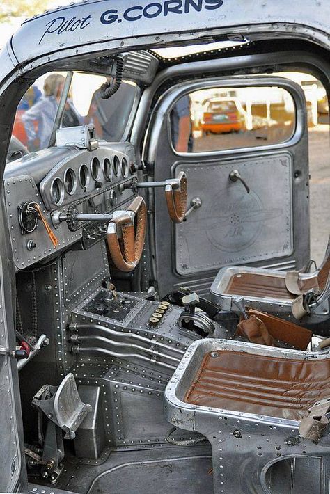 1939 Plymouth Air Radial Truck Interior Rat Rod Trucks, Old Vintage Cars, Chevrolet Pickup, Rat Rods Truck, 1957 Chevrolet, Truck Interior, Power Wagon, Dodge Trucks, Rat Rods