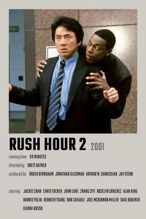 Rush Hour 2, Rush Hour 3, Action Movies To Watch, Rush Poster, Jackie Chan Movies, Muppets Most Wanted, Acting Tips, Perfect Movie, Great Movies To Watch