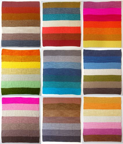 super easy baby blanket in garter stitch http://www.purlbee.com/super-easy-baby-blanket/ Pantone 2015, Modern Baby Blanket, Diy Sy, Purl Bee, Easy Baby Blanket, Crafts Sewing Patterns, Cute Blankets, Purl Soho, Baby Afghans