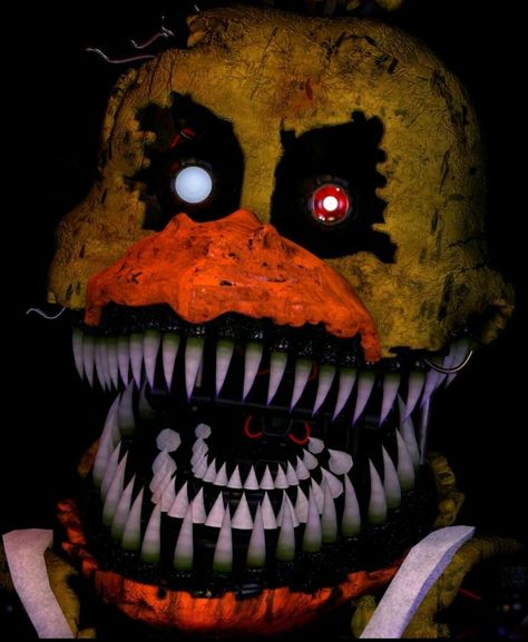 Nightmare Chica, Fnaf Nightmare, Freddy's Nightmares, Sister Location, Freddy Fazbear, Fnaf Characters, Lose My Mind, Five Night, Five Nights At Freddy's