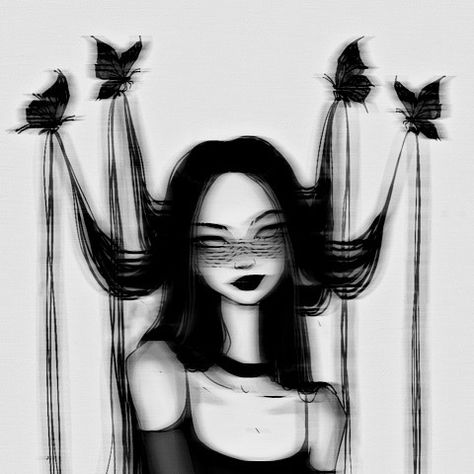 Halloween Aesthetic Pfp, Y2k Profile Picture, Creative Profile Picture, Grunge Art, Goth Art, Dark Art Illustrations, Cartoon Profile Pics, Fun Games, Dark Art