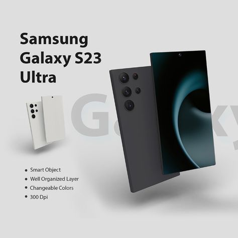 Samsung Galaxy S23 Ultra Mobile PSD Mockup Product Mockup Product Advertisement, Mockup Product, Mobile Advertising, Ecommerce Template, Product Mockup, Samsung Galaxy S23 Ultra, Grafic Design, Business Flyer Templates, New Mobile