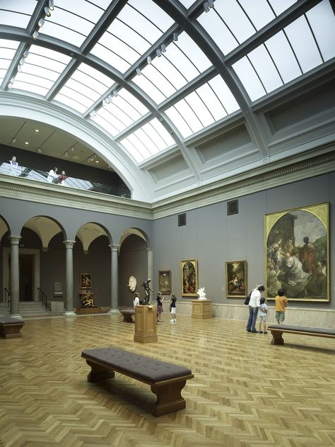 Cleveland Museum of Art | Rafael Viñoly Architects | Renovated 1916 building gallery. Photo: Brad Feinknopf Cleveland Art Museum, Cleveland Art, Cleveland Museum Of Art, Greek Revival, Cleveland Ohio, Gallery Photo, Facades, Engagement Shoot, Museum Of Art