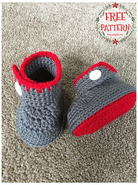 Best 10 Free Crochet Baby Booties Patterns Free Crochet Baby Booties, Baby Booties Crochet Pattern, Crochet Baby Booties Pattern, Crochet Baby Boots, Baby Booties Pattern, Creative Christmas Gifts, Booties Crochet, Crochet Booties, Crochet Buttons