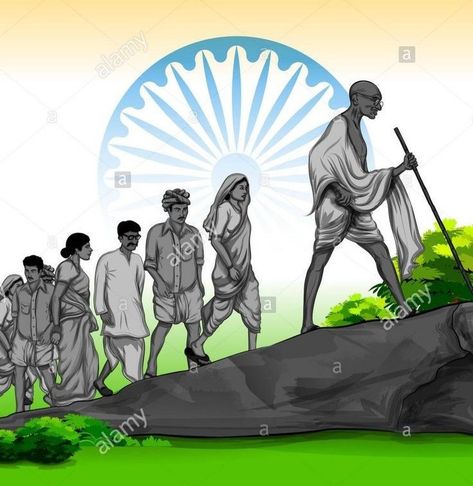 Indian Freedom Fighters Sketch, Freedom Fighters Sketch, Fighter Drawing, Gandhi Photos, 2 October Gandhi Jayanti, Independence Day History, India Background, Independence Day Pictures, Freedom Fighters Of India