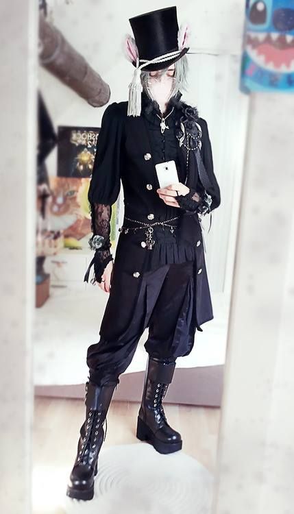 Ouji Fashion Male, Moda Steampunk, Ouji Fashion, Kei Fashion, J Fashion, Gothic Style, Harajuku Fashion, Gothic Lolita, Character Outfits